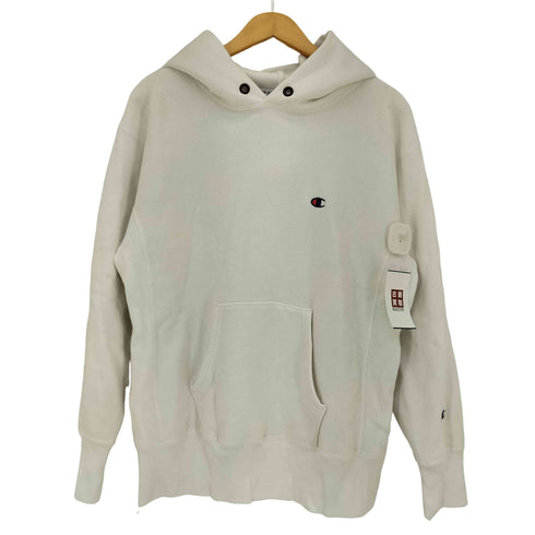 チャンピオン Champion REVERSE WEAVE 青単色タグ復刻 11.5oz プルオーバースウェットパーカー メンズ import:M